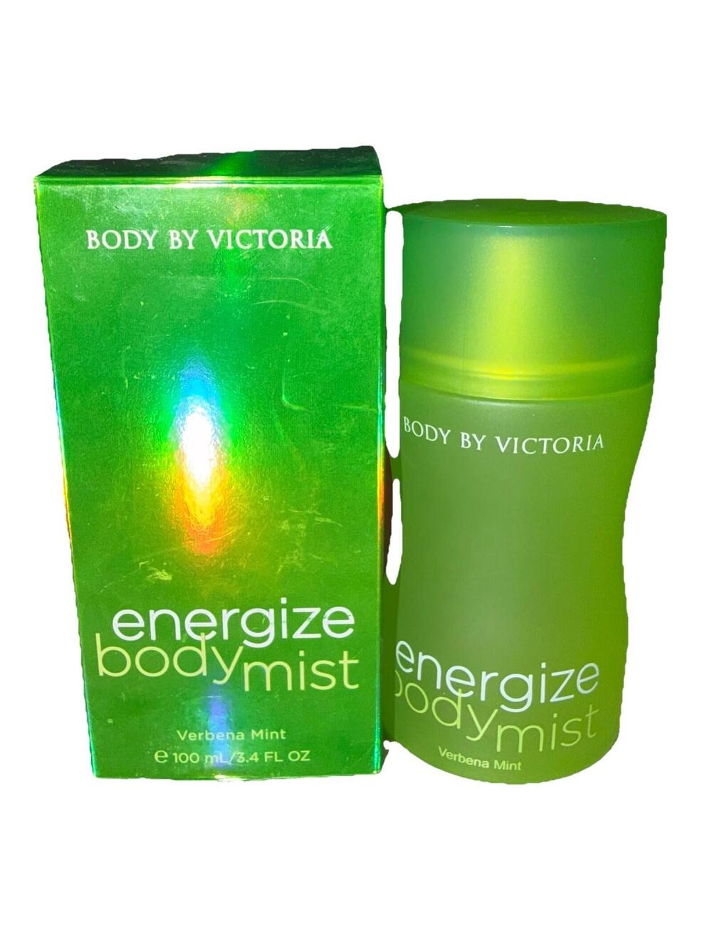 Victoria's Secret Energize Body Mist VERBENA MINT 3.4 fl oz 100 ml New RETIRED